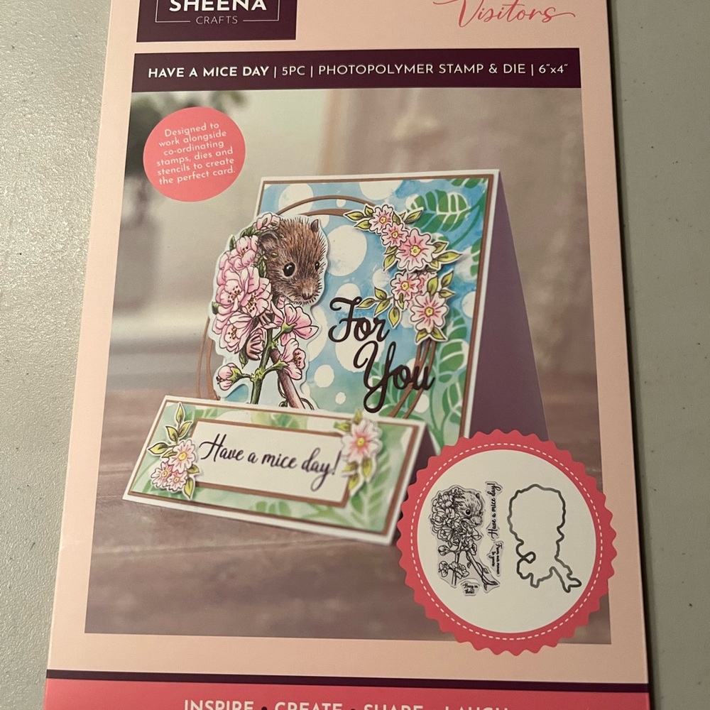 Sheena Crafts Photopolymer Stamp & Die Set